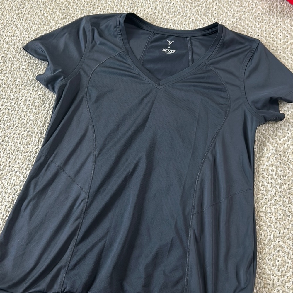 Gray athletic shirt medium